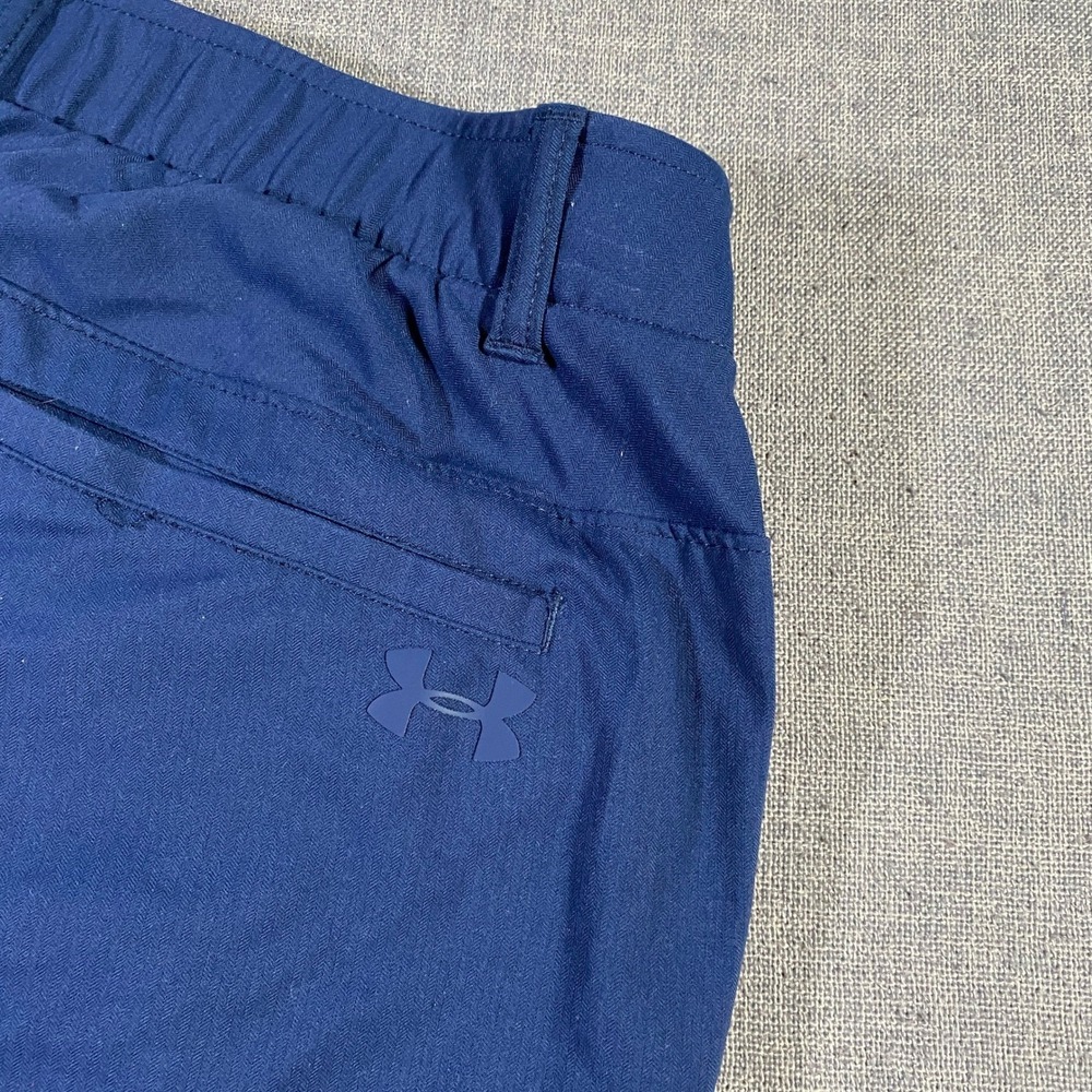 Under Armour Men's Navy‎ Blue Golf Chino Showdown Pants Size 34x30 (Fits 34x27)